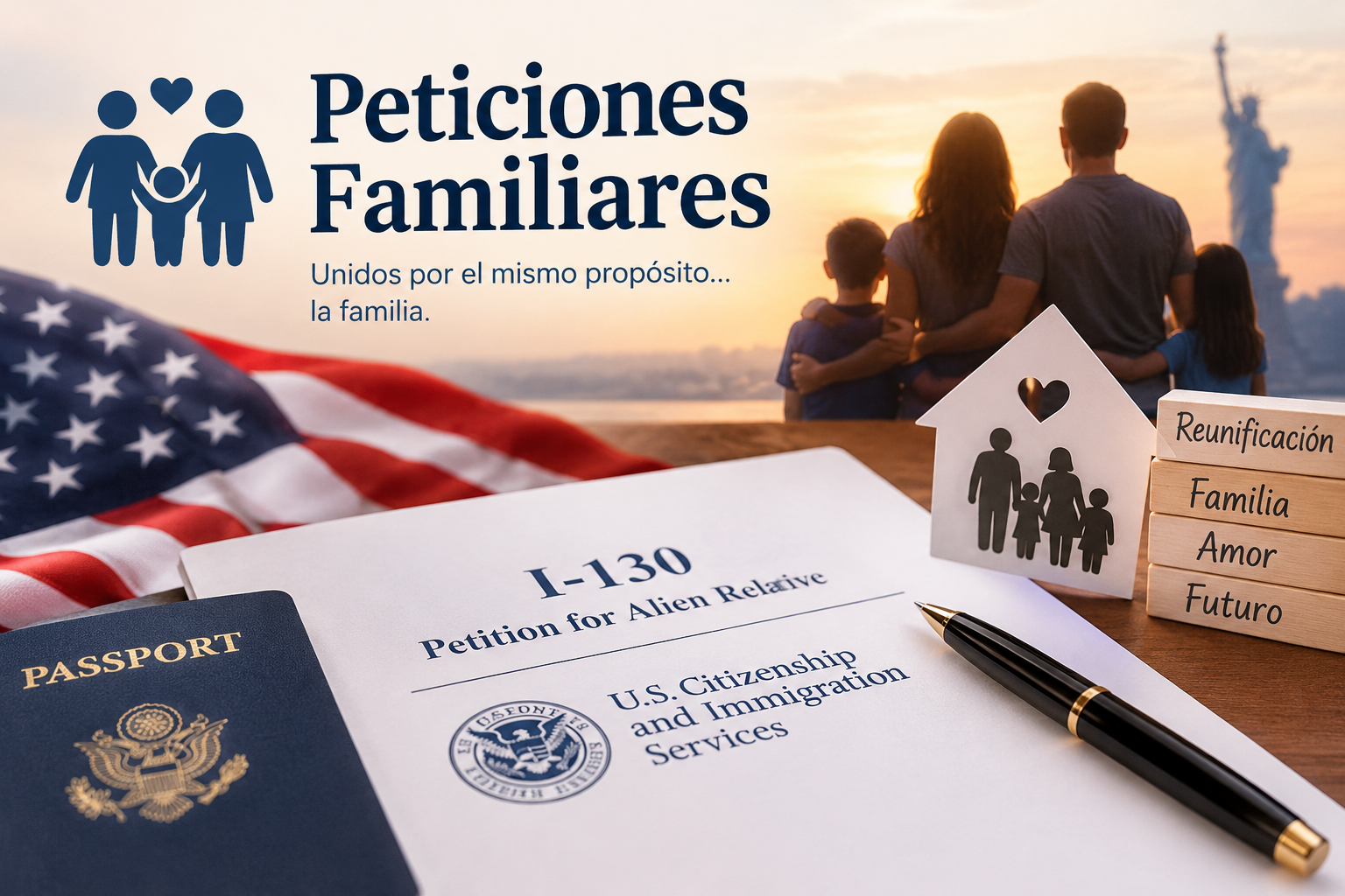 PETICIONES FAMILIARES PARA ESTADOS UNIDOS: REUNIFICACIÓN FAMILIAR